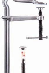 Bessey Serre-joint GM25ZK Presse à Vis Tout Acier 0-250 Mm